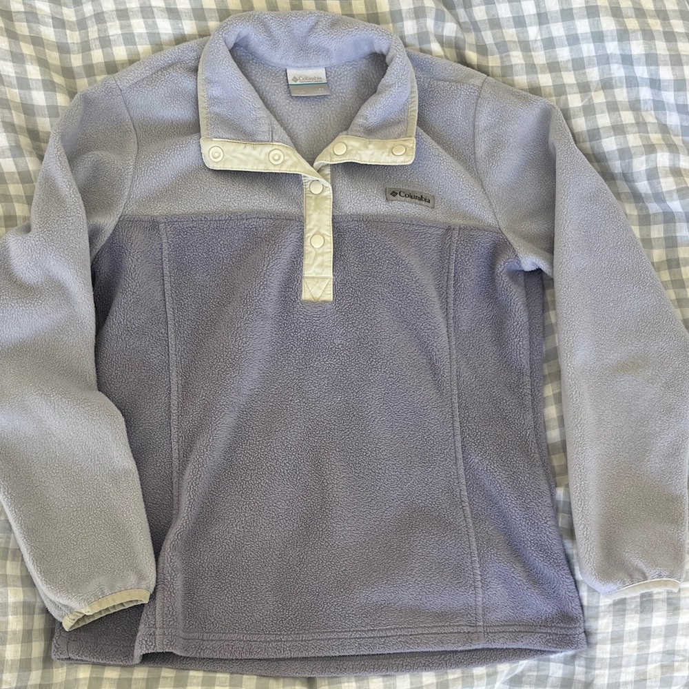 Lavender Columbia fleece